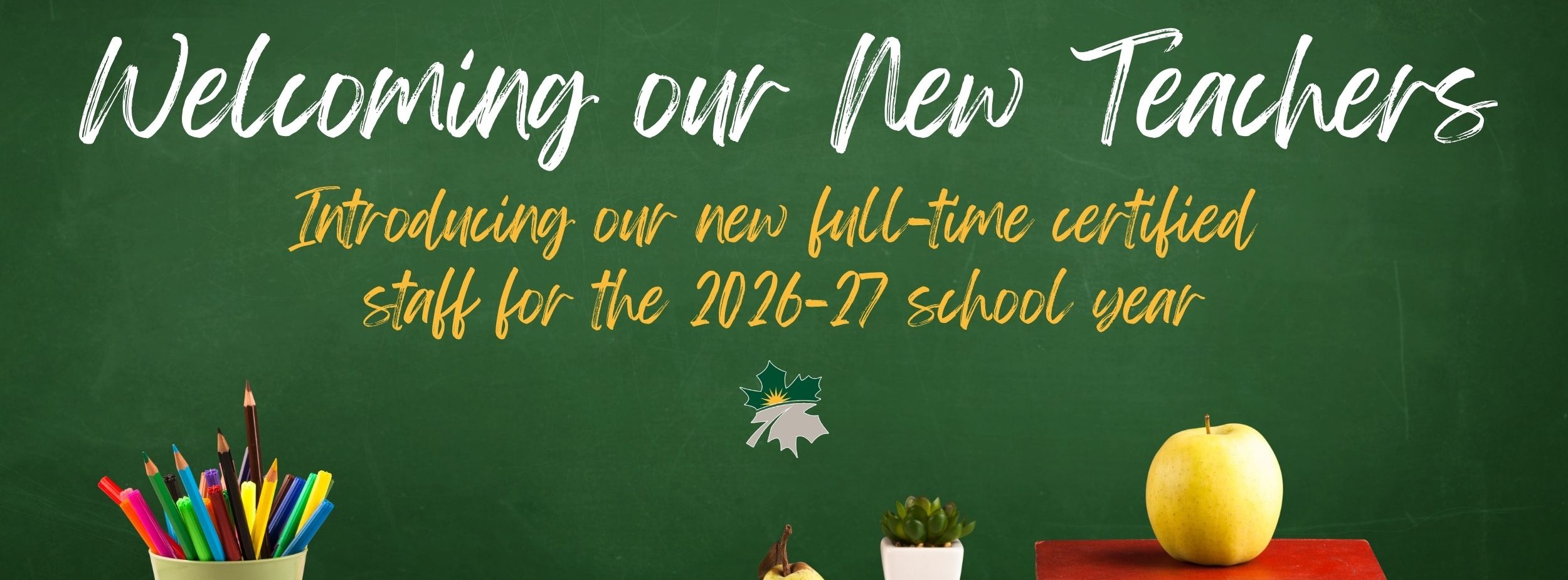 Get to know our new teachers!