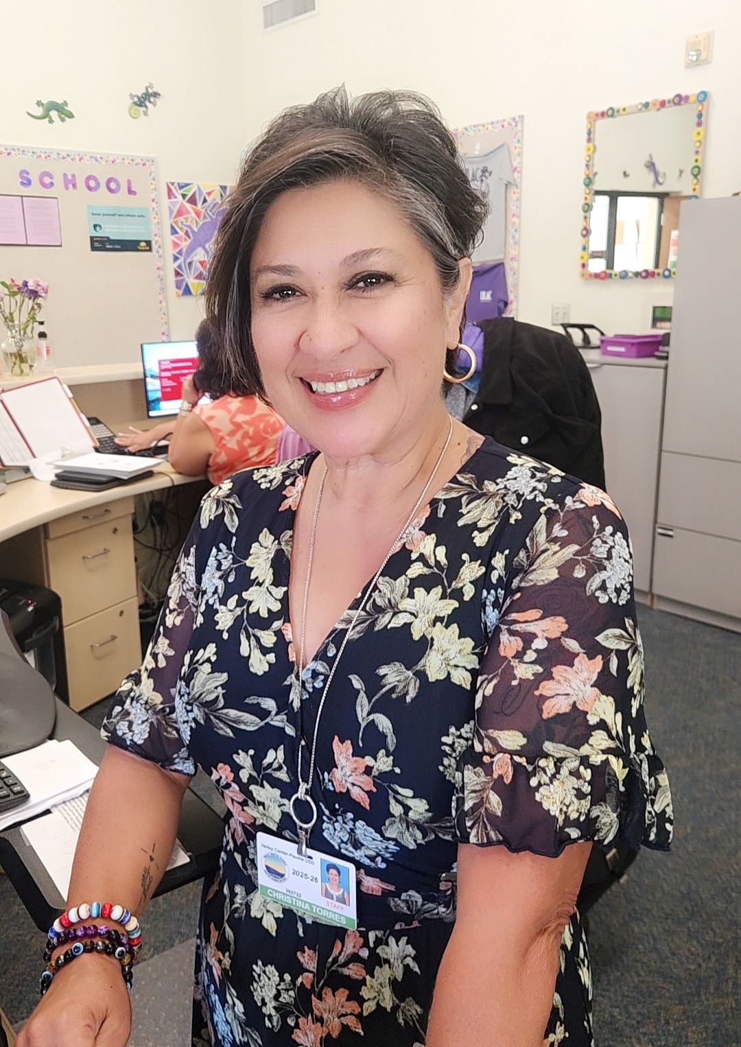 Secretary Ms. Christina