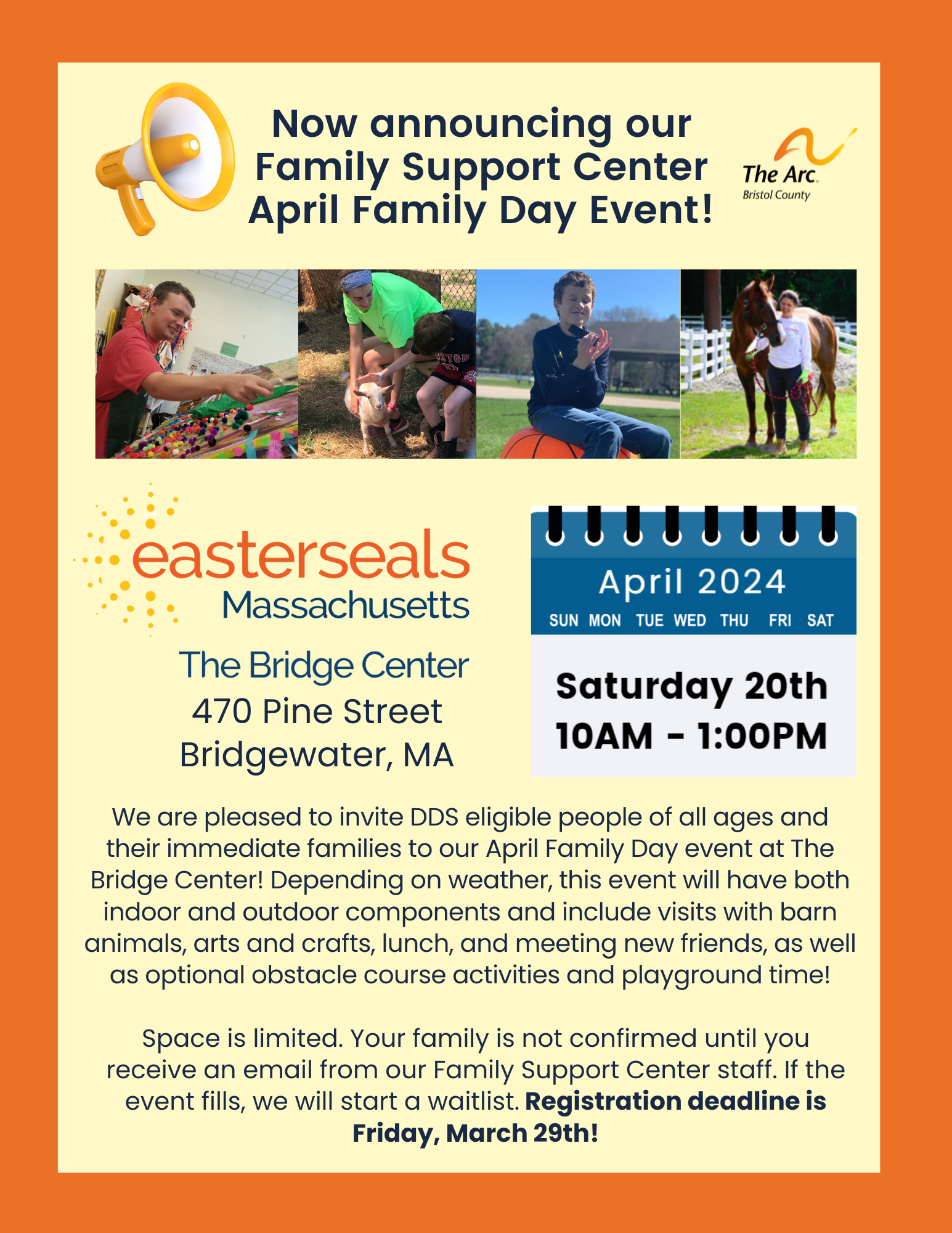 April Family Day Event