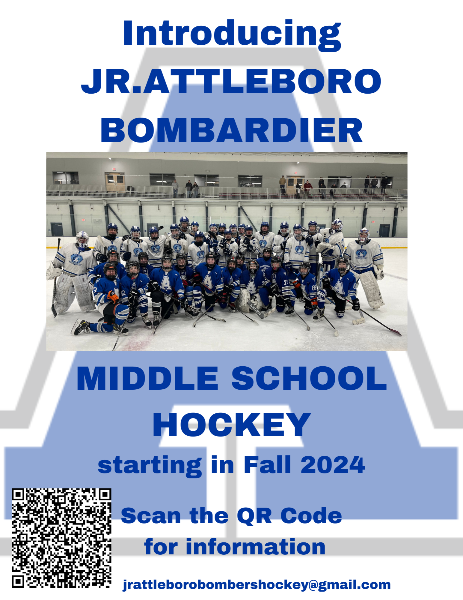 Jr. Attleboro Bombardier MS Hockey