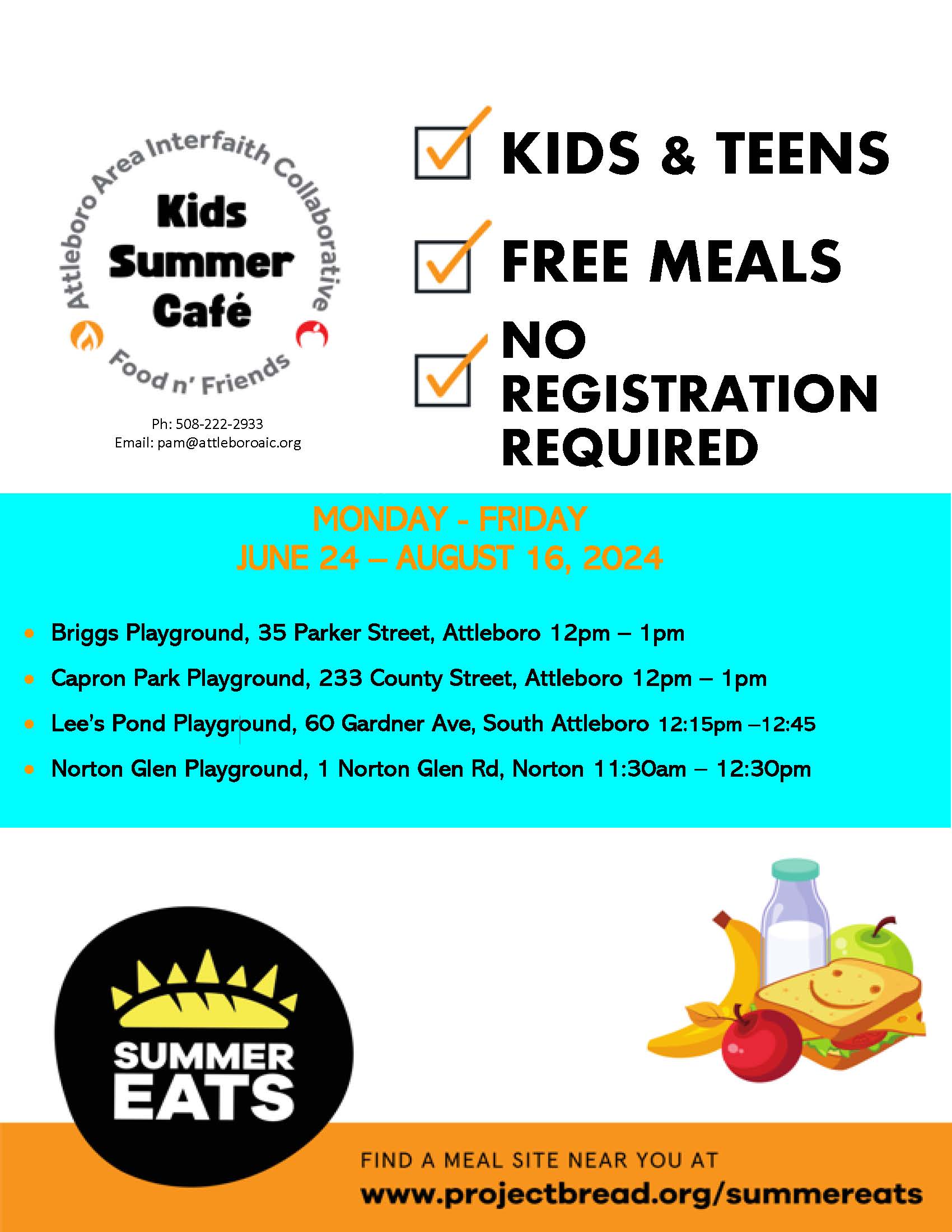 2024 kids summer cafe
