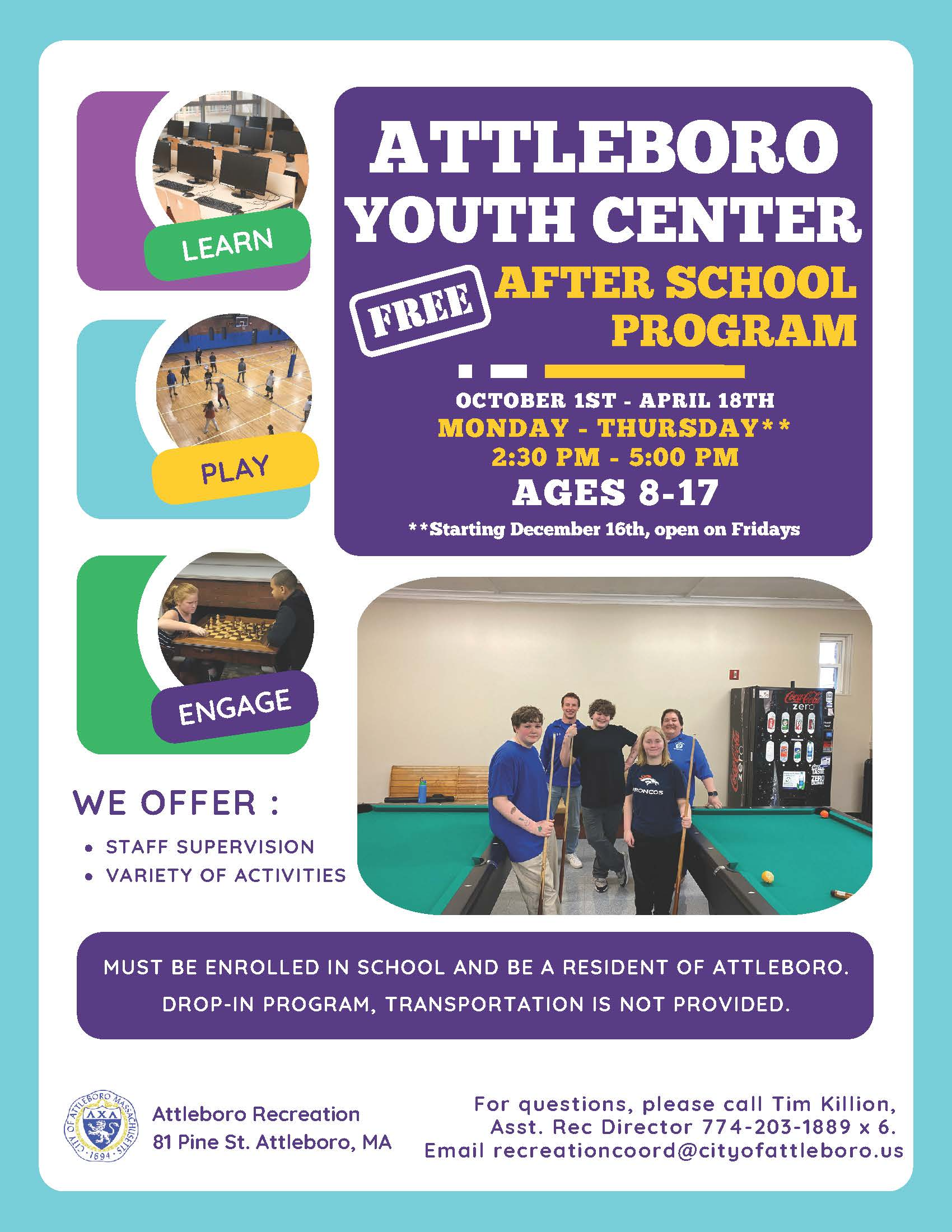 youth center after school program