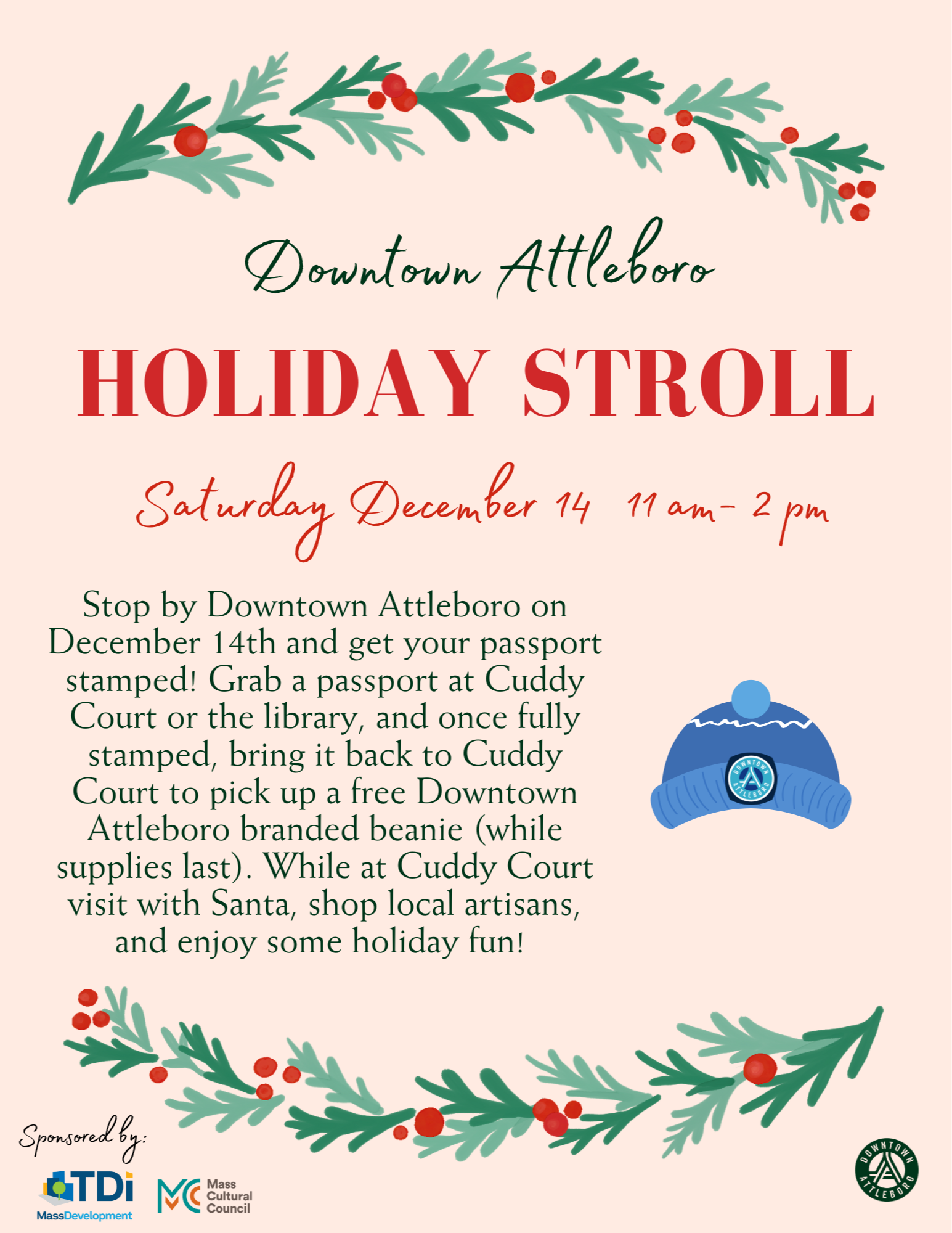 downtown attleboro holiday stroll 