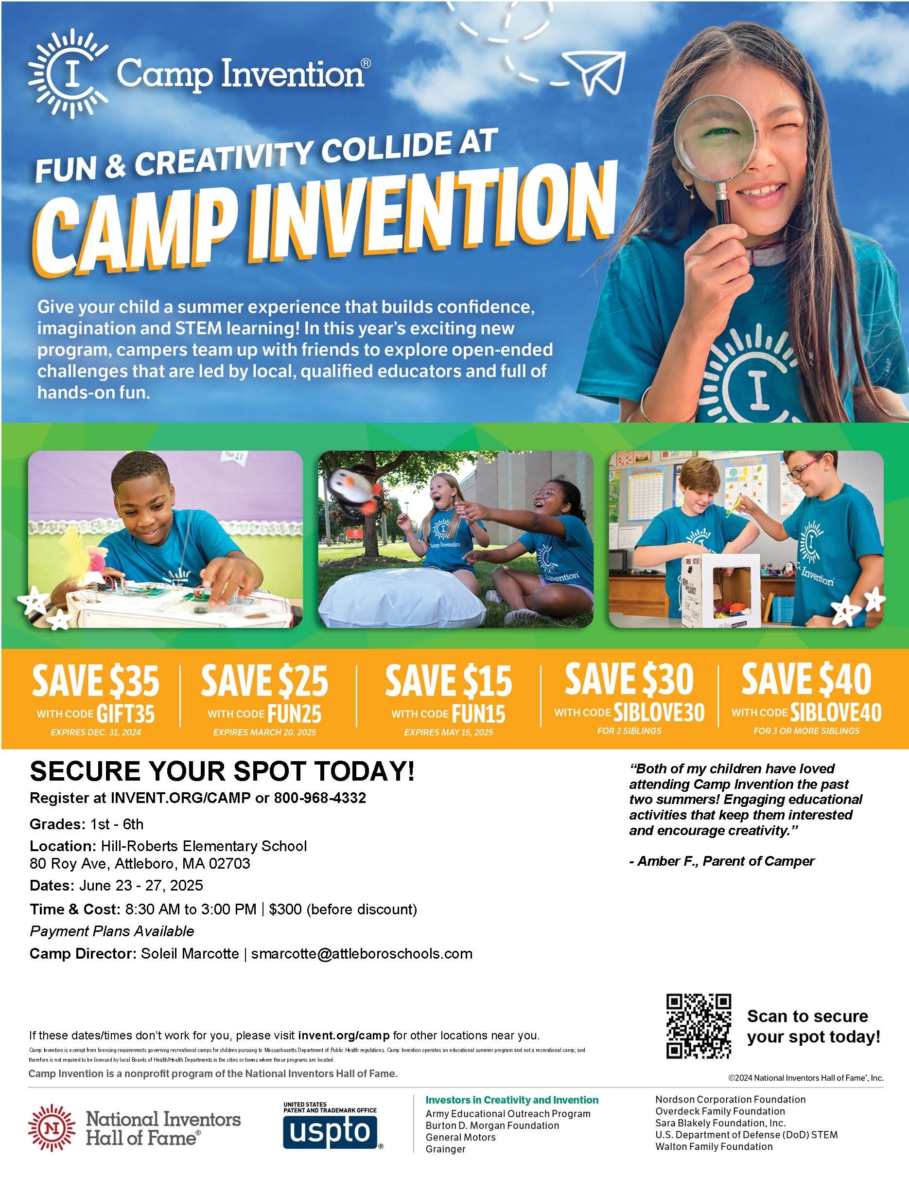 camp invention 