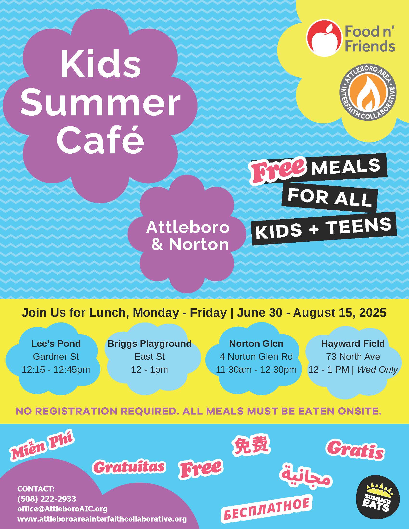 Summer Meals Flyer