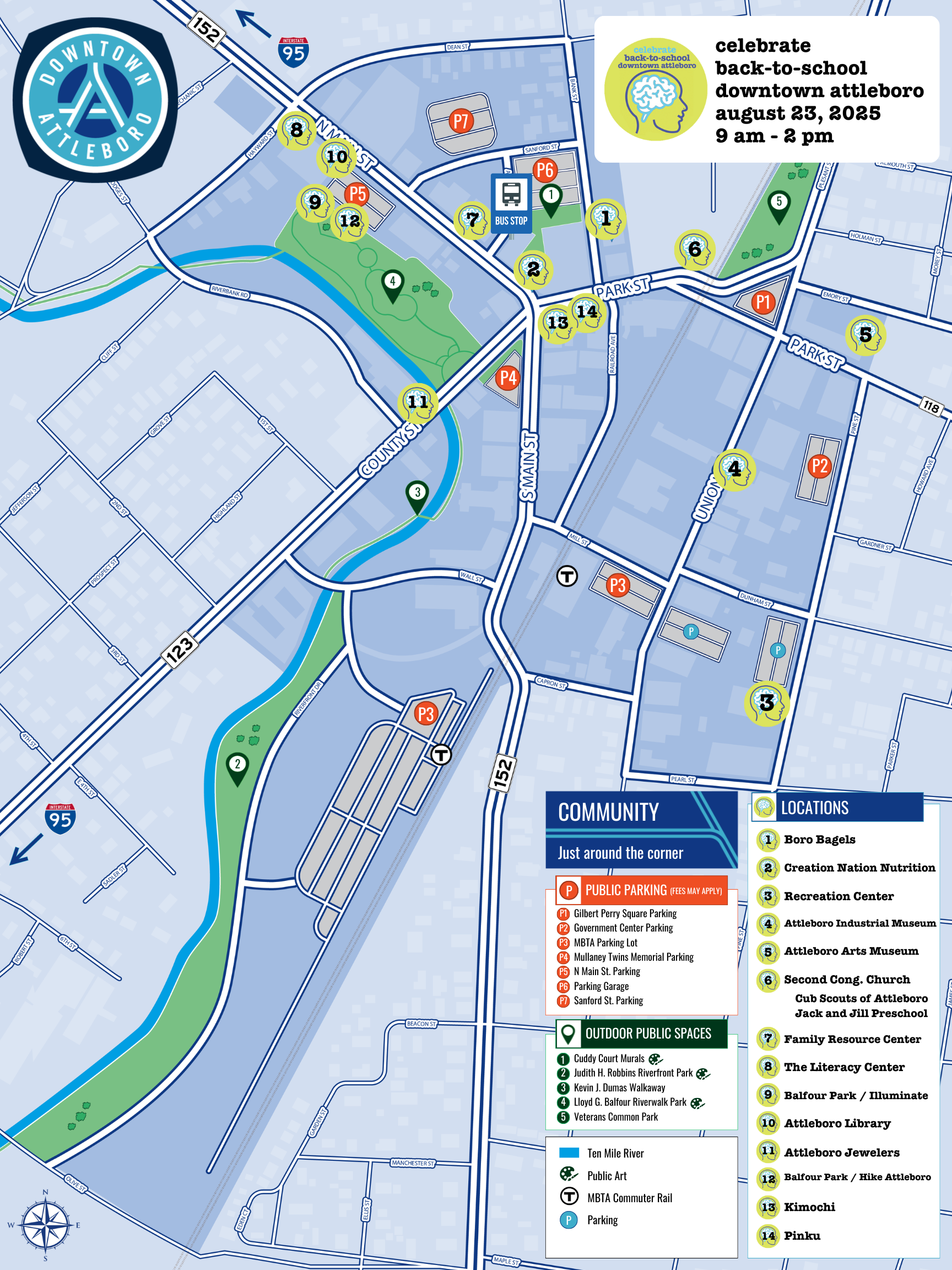 back to school event map