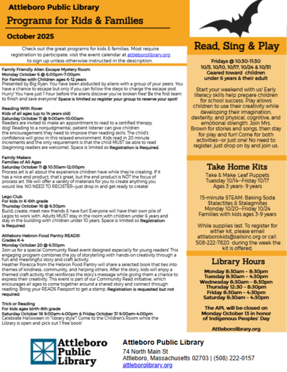 october apl events