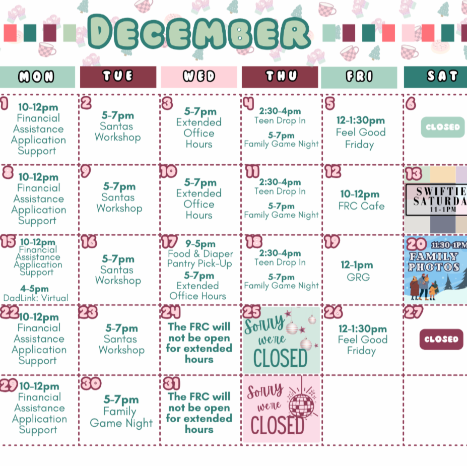 October FRC calendar 1