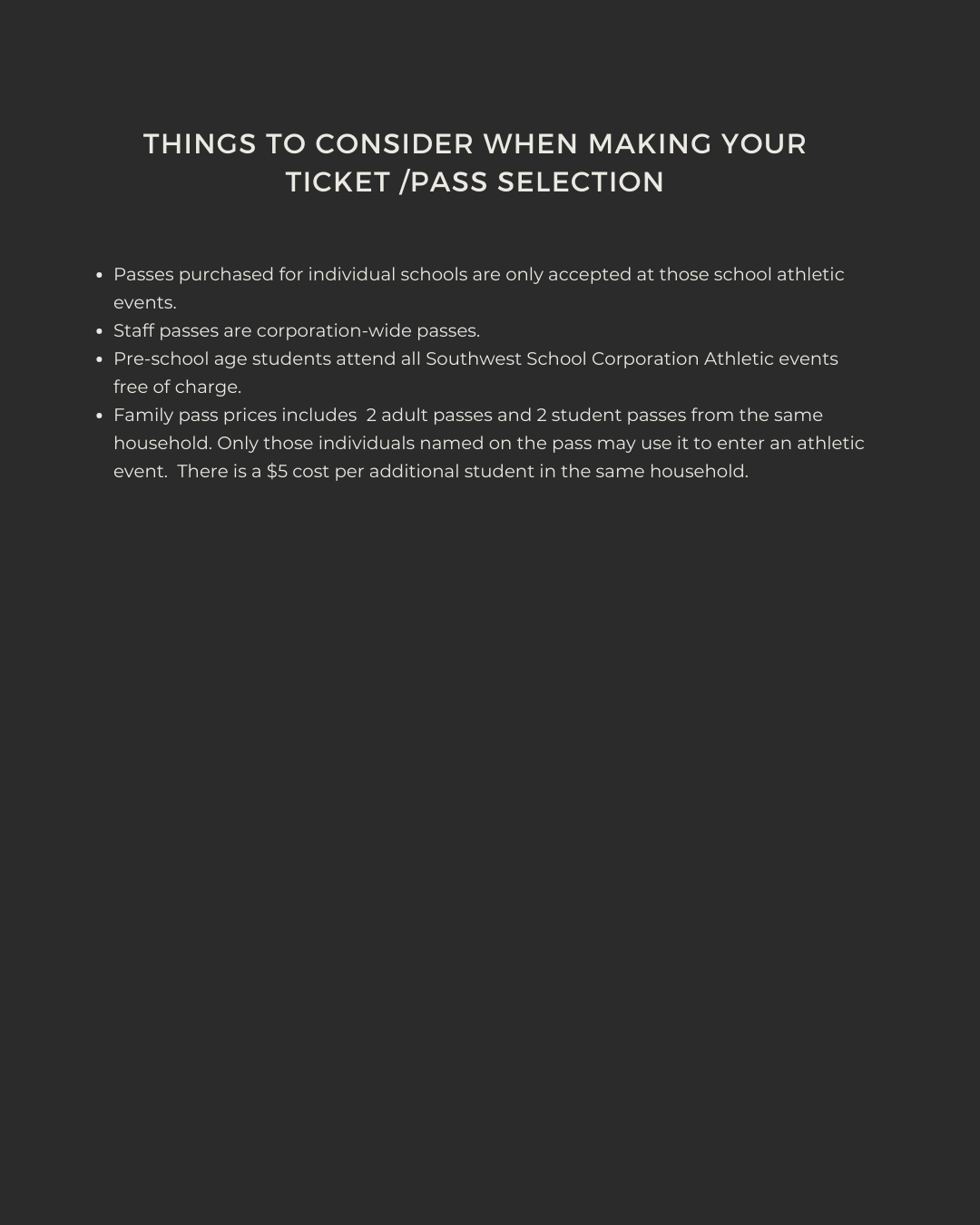 SWSC Ticket Prices Page 2