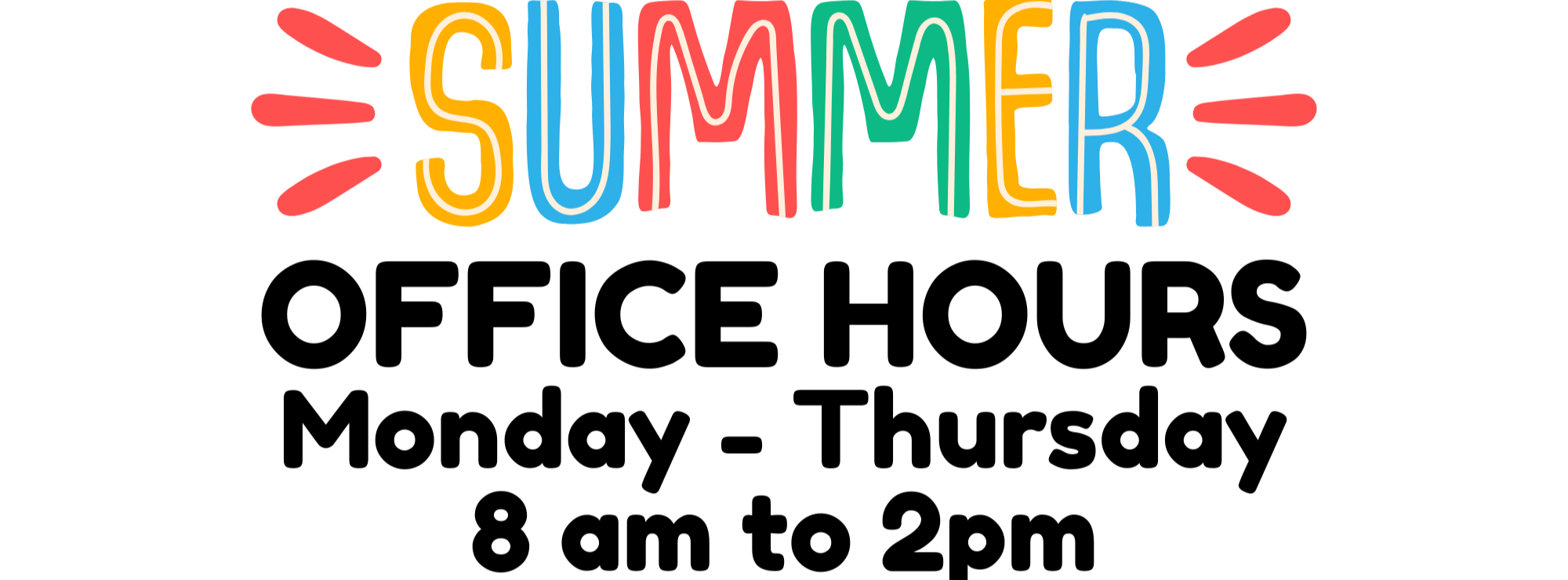 Summer Office Hours