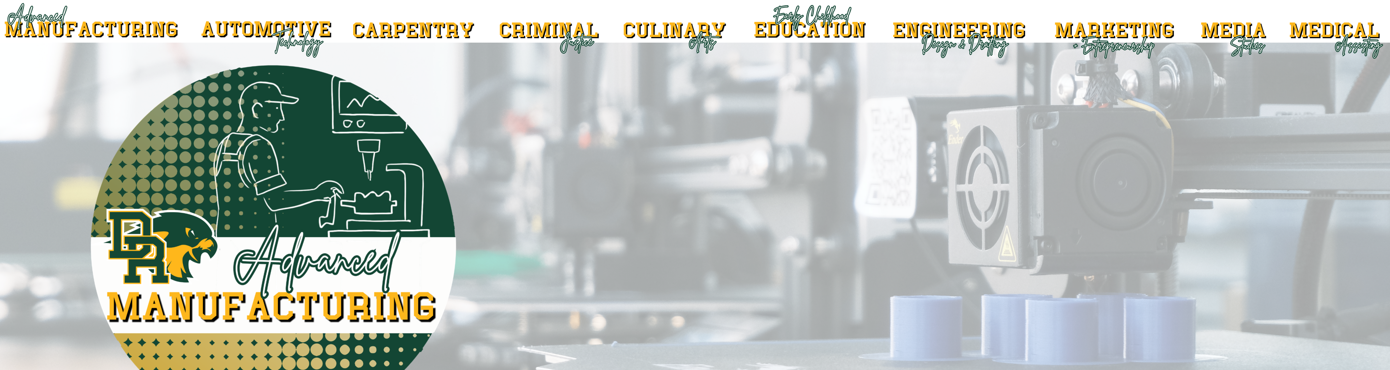 Advanced Manufacturing Header