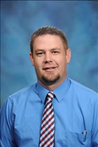 headshot of school superintendent mr. hoffer