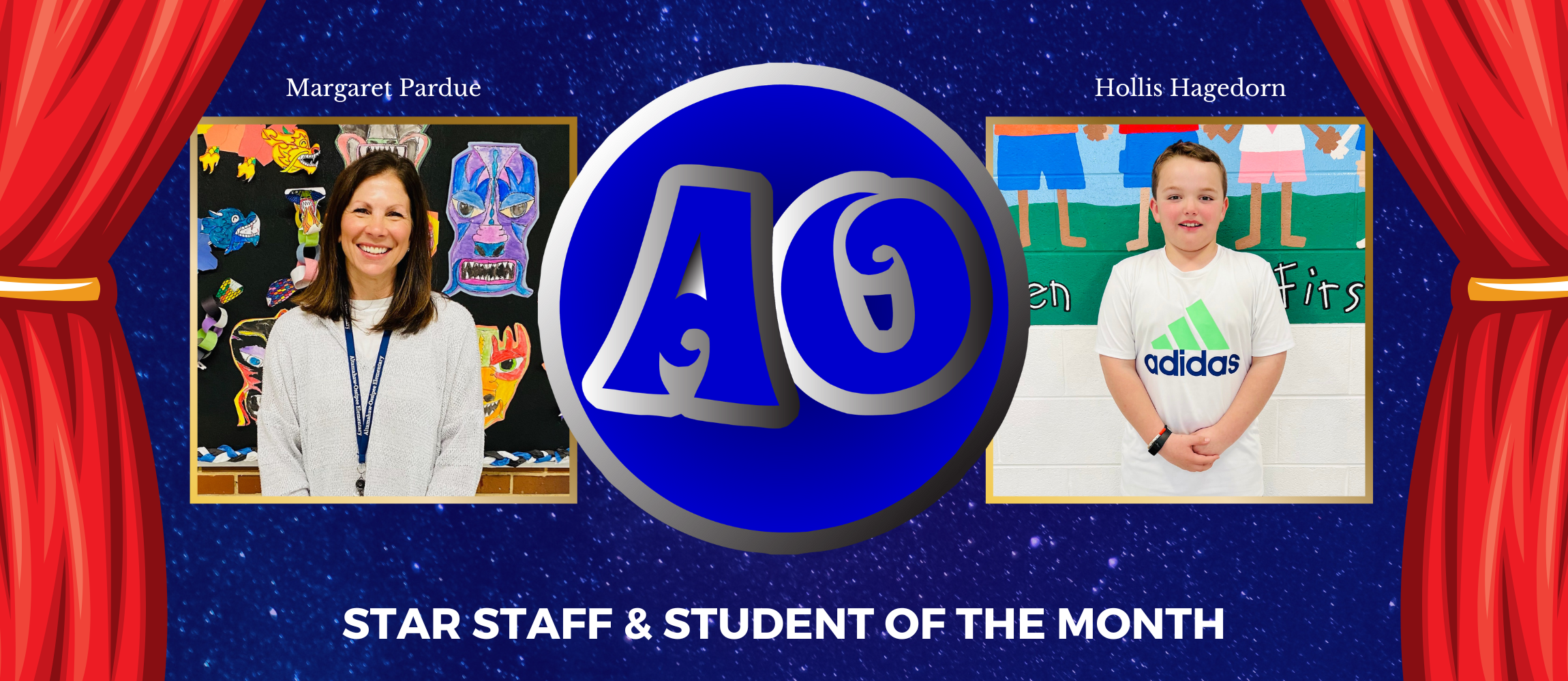 STAR Staff and Student of the Month banner