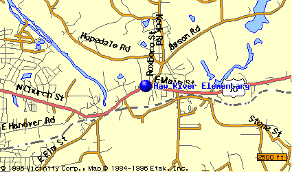 Haw River Elementary School map