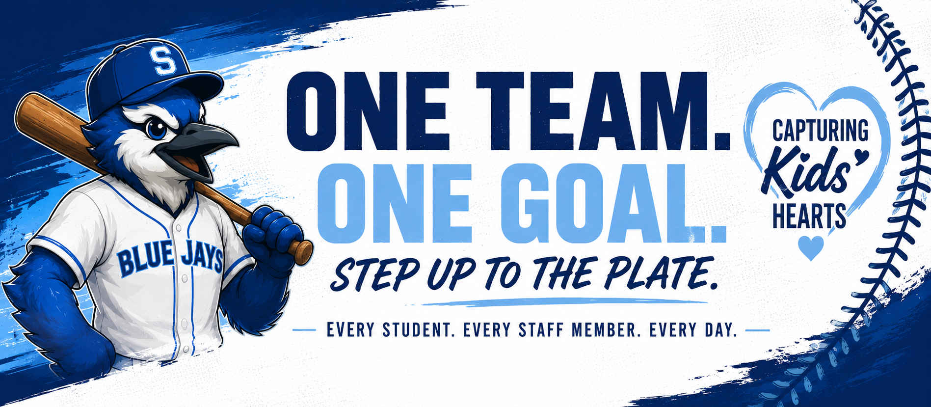 One Team, One Goal, Step Up to the Plate!