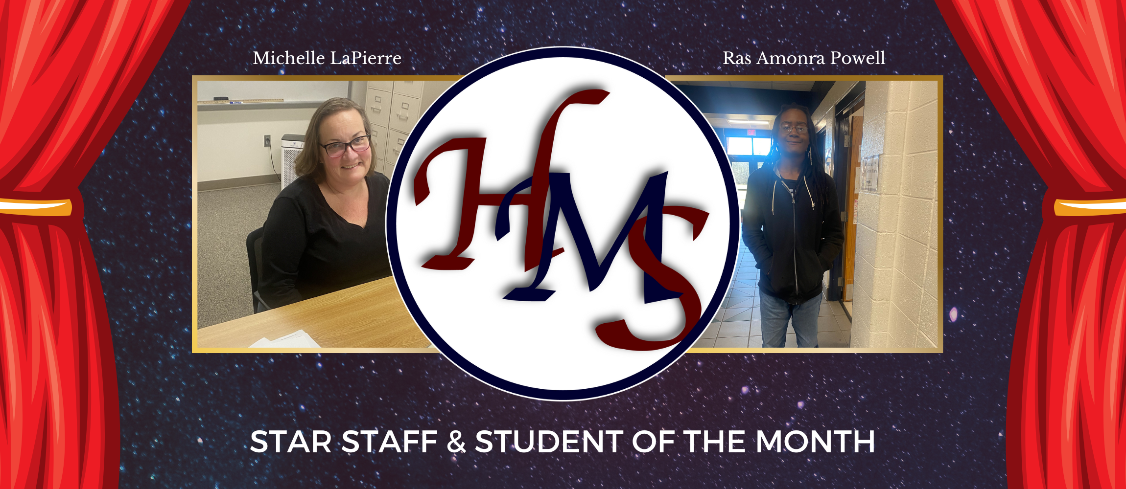 Star Student and Staff recognition banner