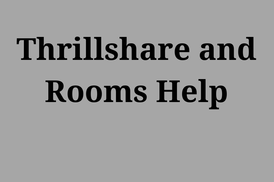 thrillshare and rooms help