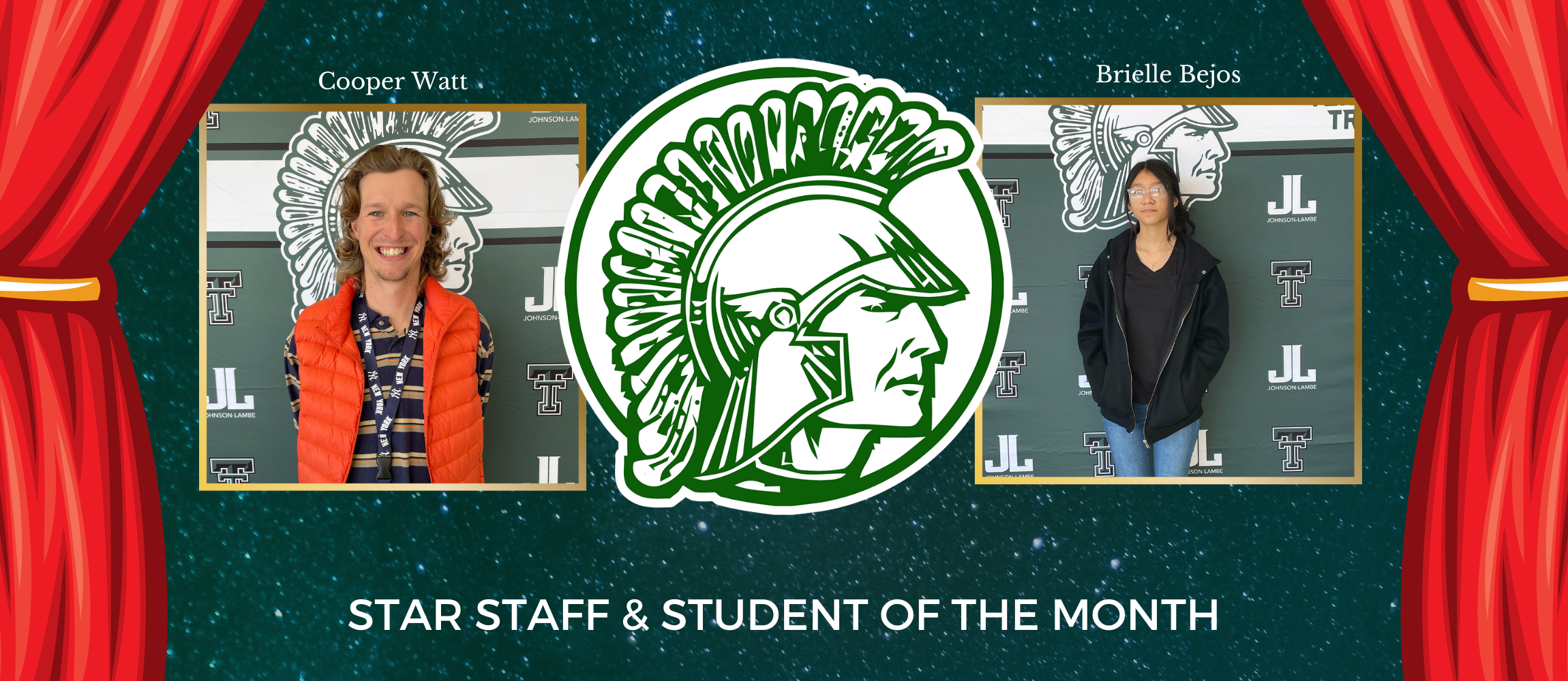 Star Staff and Student recognition banner