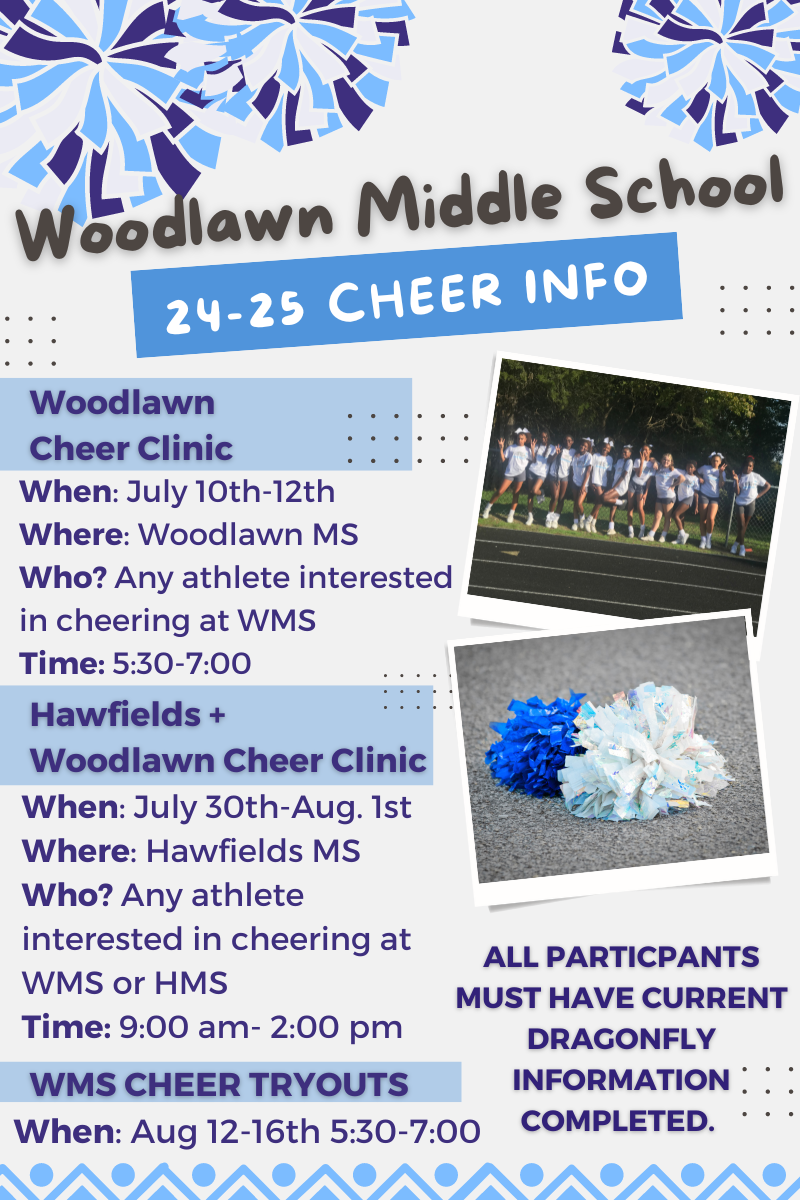 Woodlawn Cheer Info