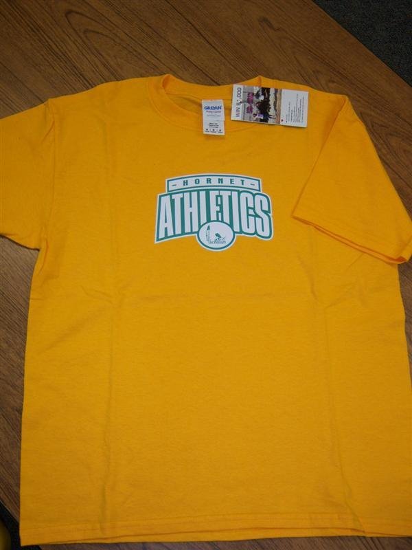 Yellow Hornet Athletics t-shirt