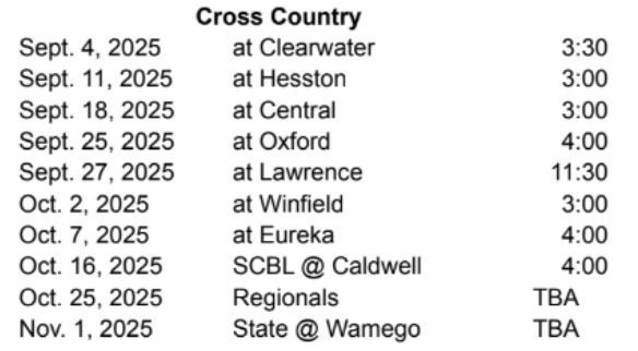 Schedule 
