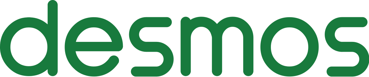 Desmos logo green text