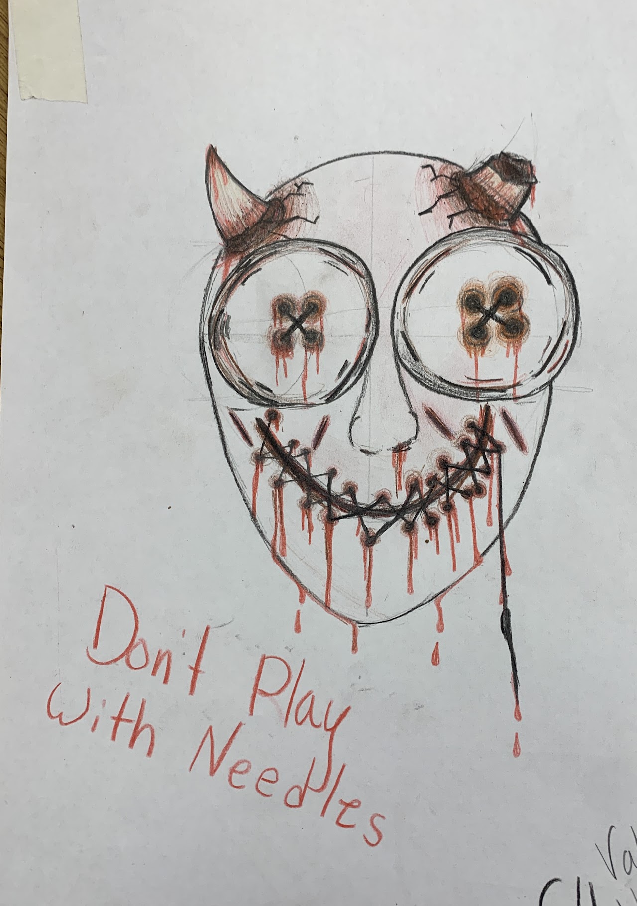 "Don't Play with Needles"