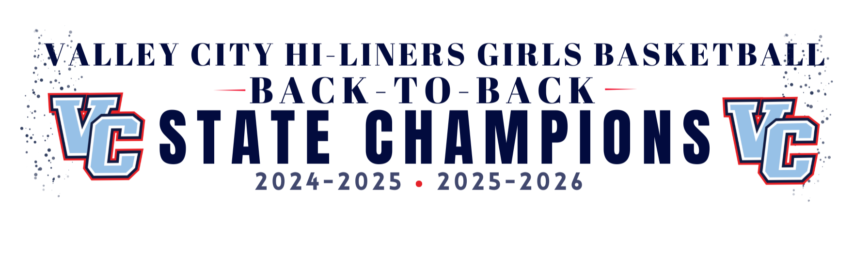 Back to Back State Champs