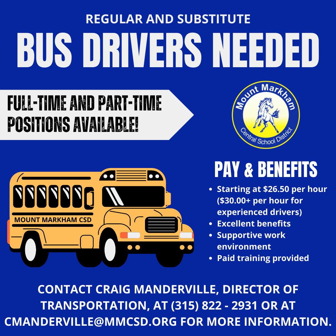 Employment mount markham central school district