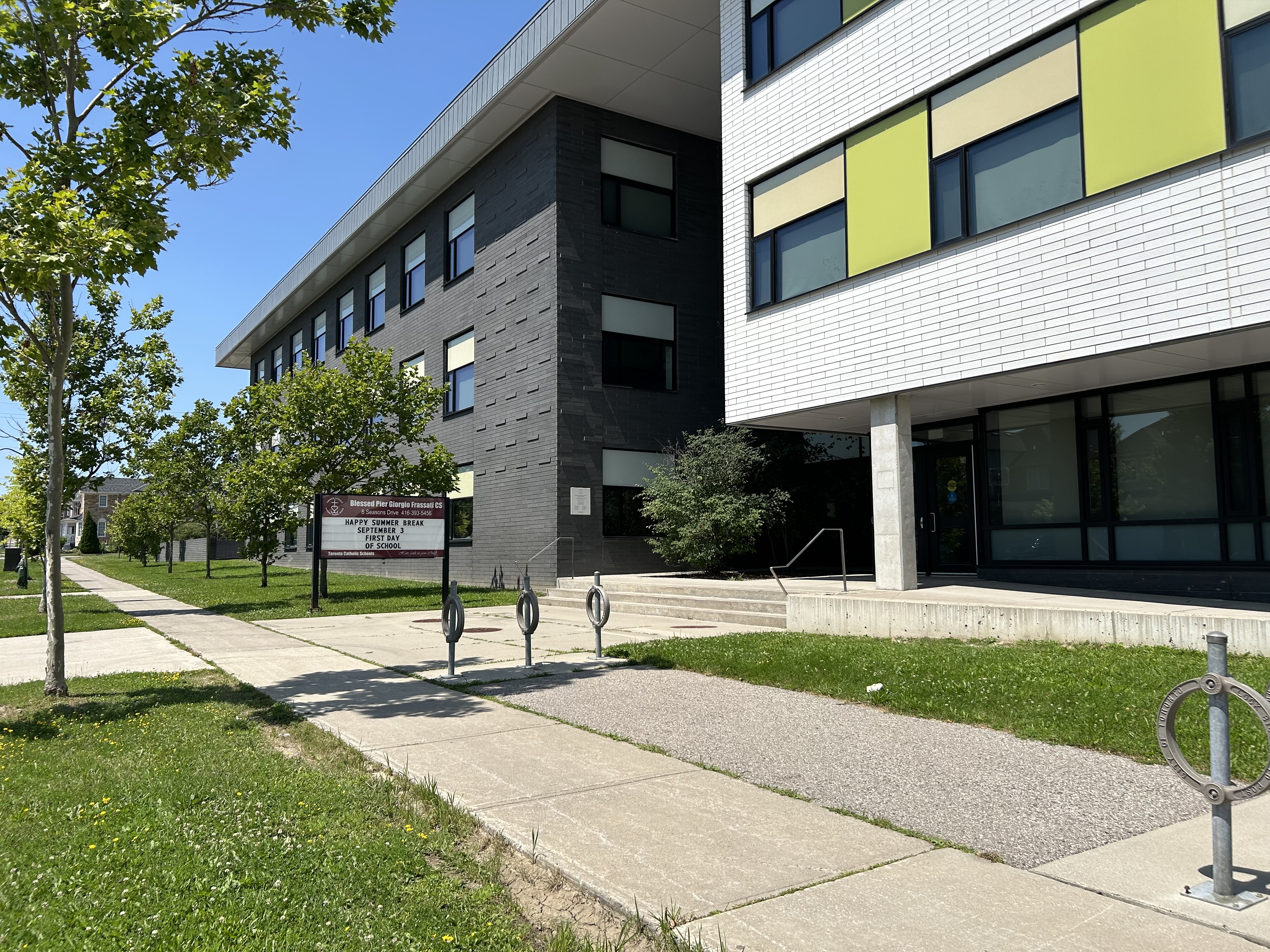 Photo of the Blessed Pier Giorgio Frassati Catholic School building