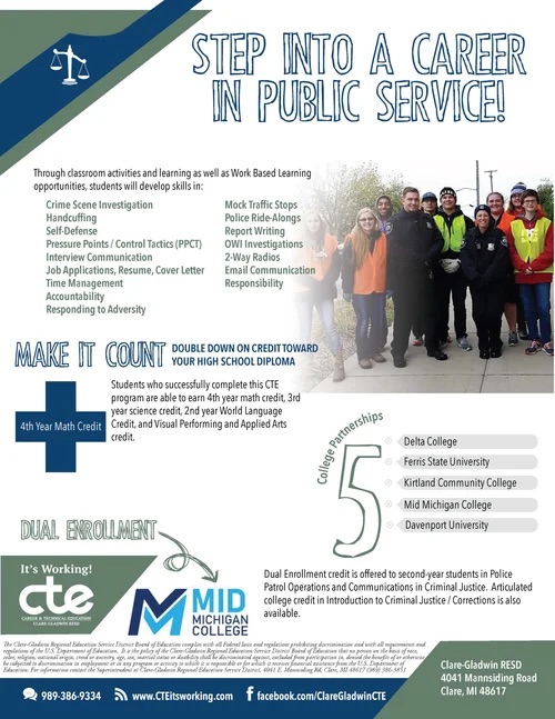 Step into a career in public service!