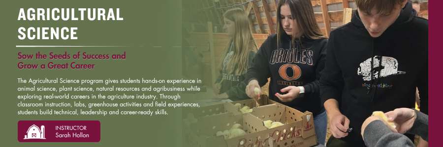 Agricultural Science Web Banner