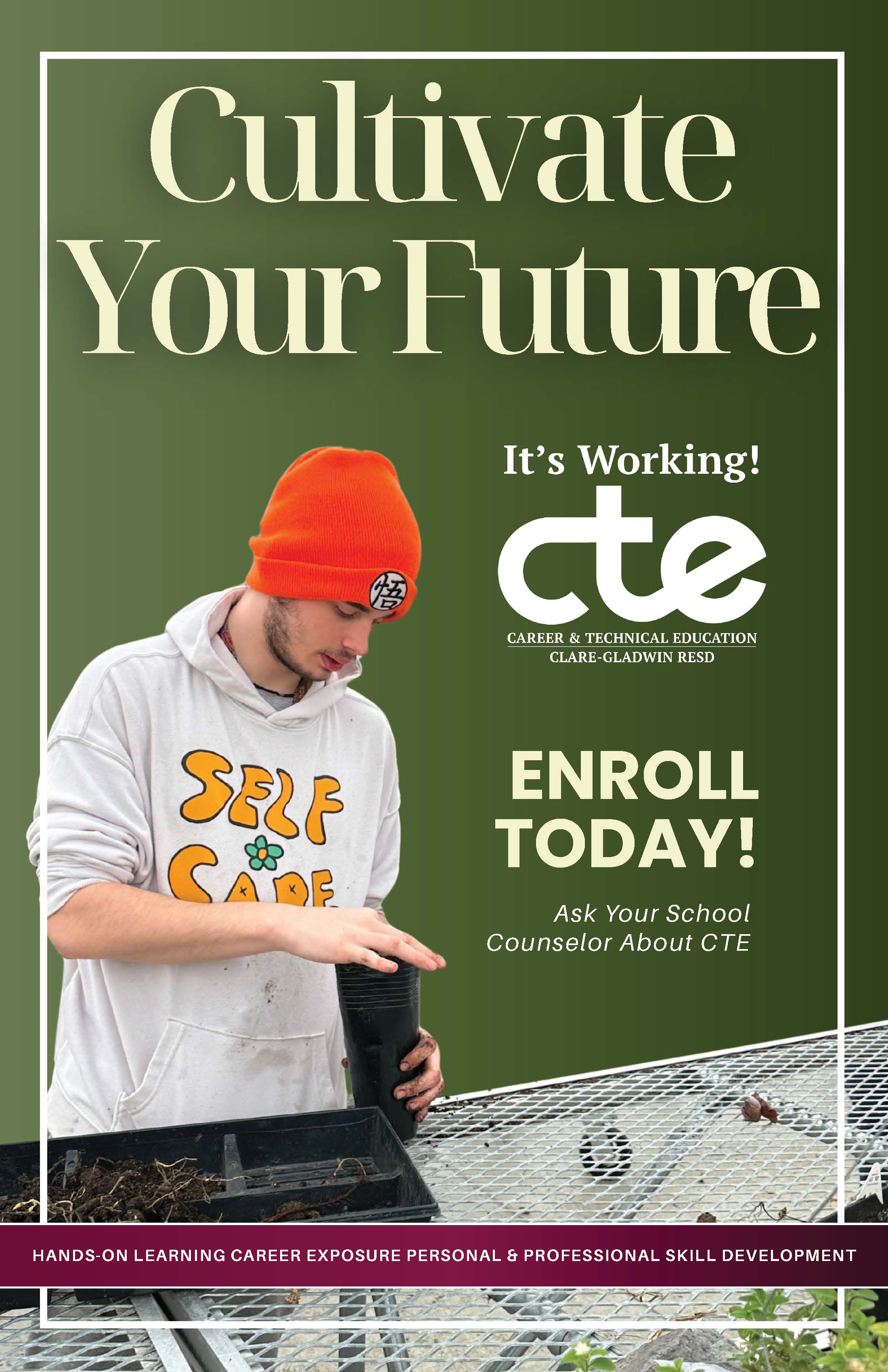 Cultivate Your Furture Poster