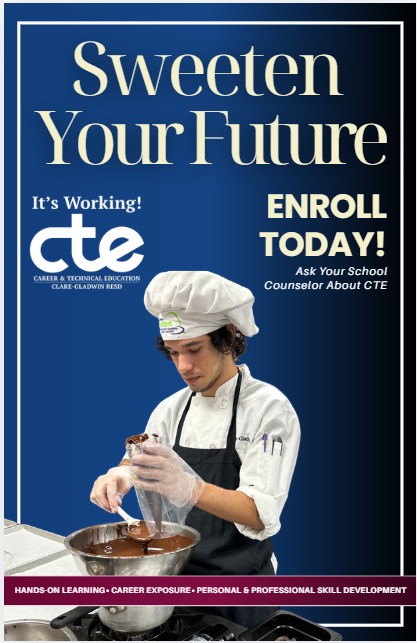 Culinary poster graphic