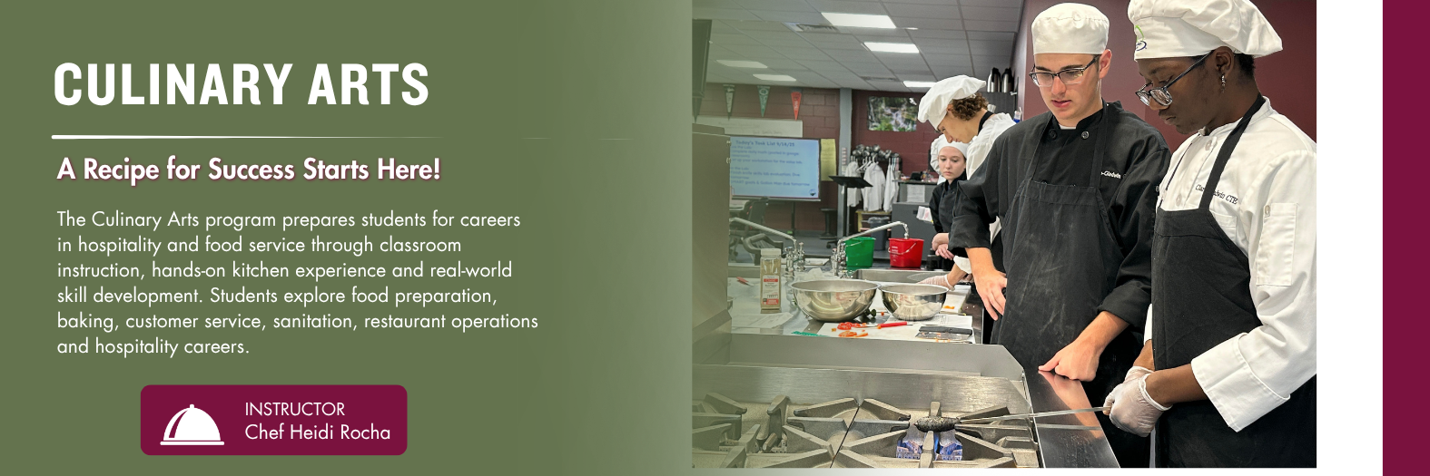 Culinary Web Banner