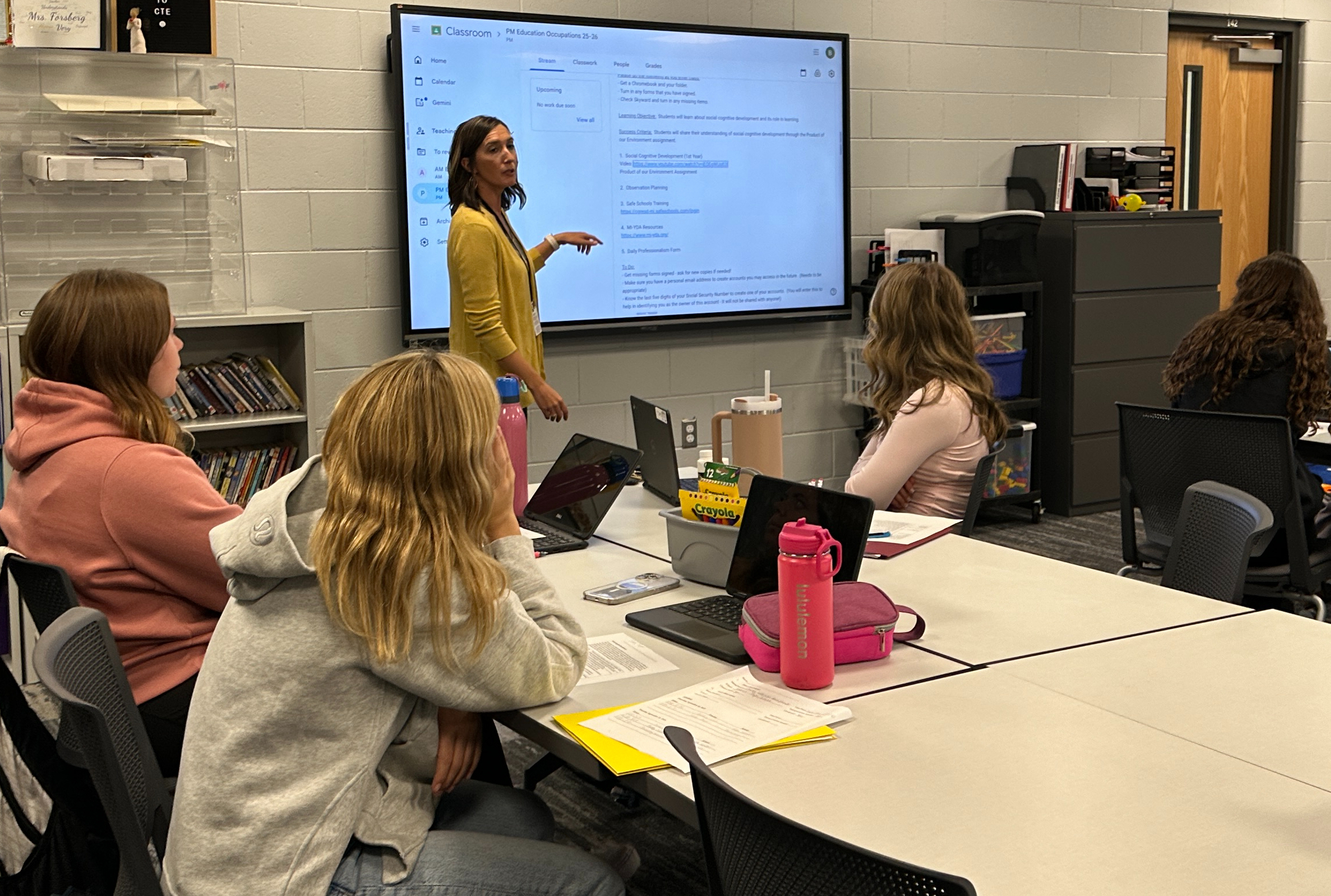 Education in lab instruction