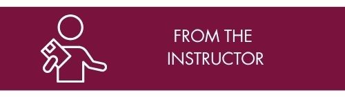 From the Instructor website  Header