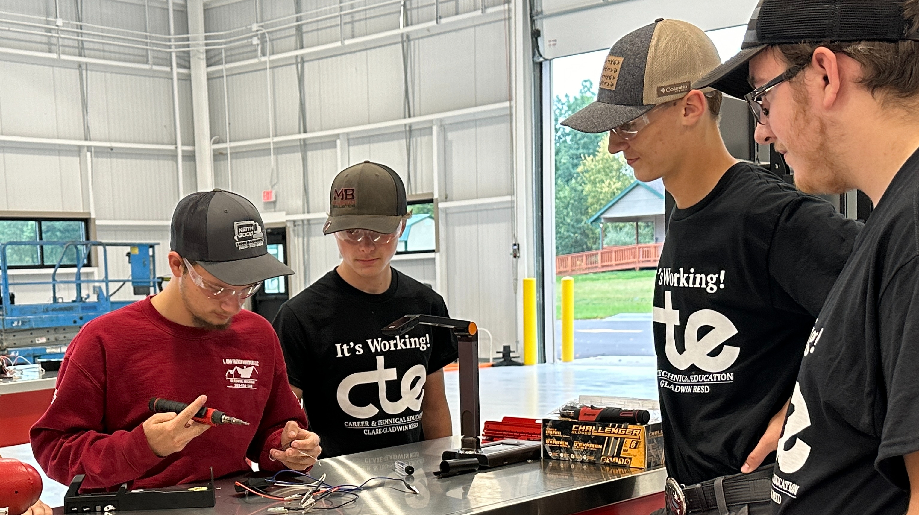 Digital Media Students gaining hands-on experience