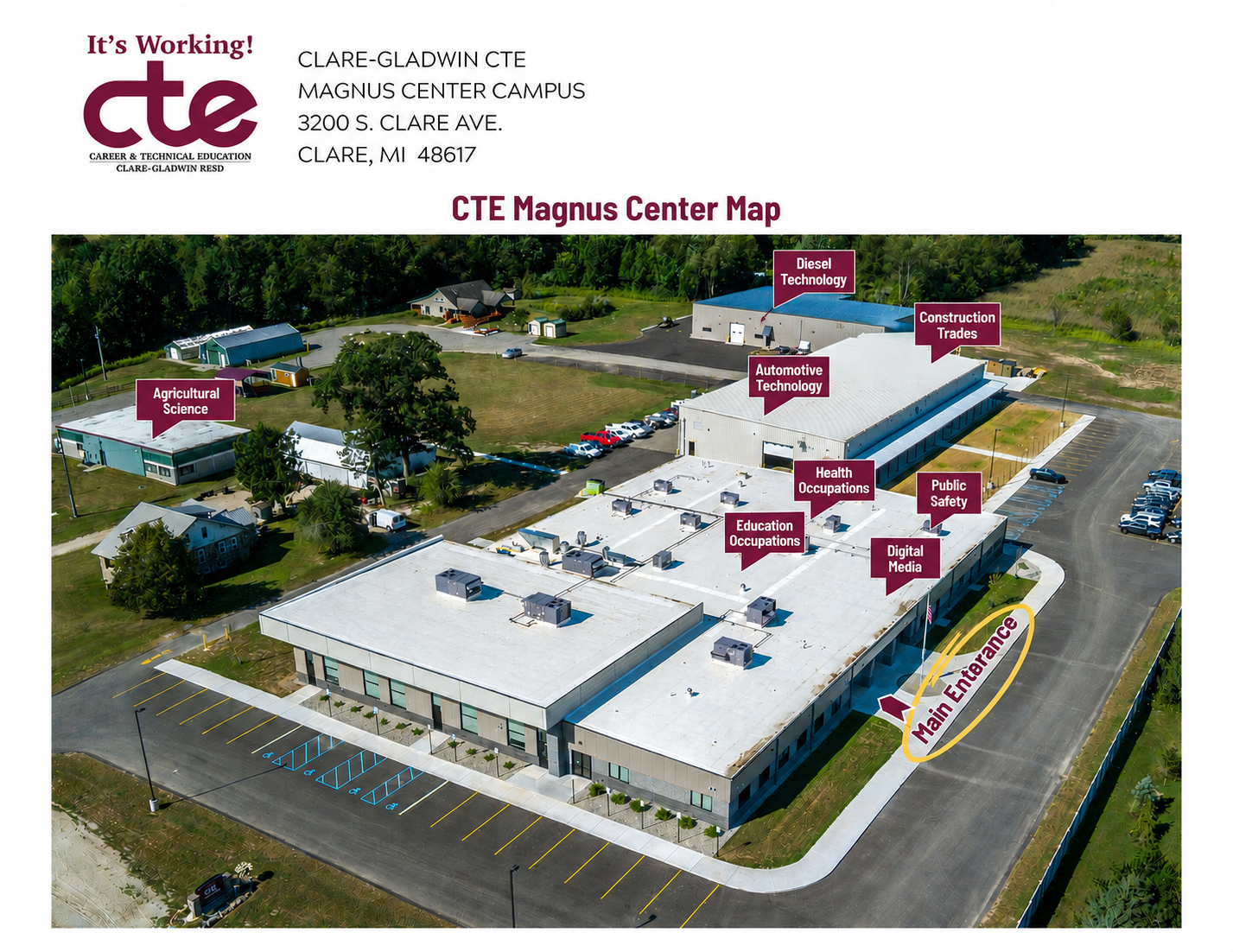 Magnus Campus Map
