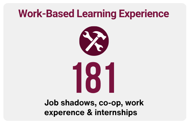 181 Students gain work Experience