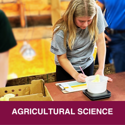 AGRICULTURAL SCIENCE STUDENT