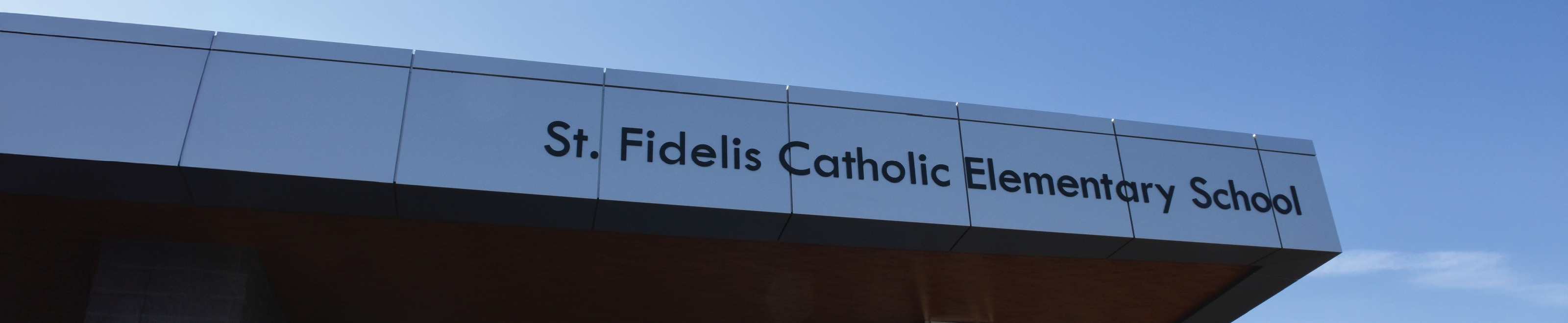 An image of the school front building.