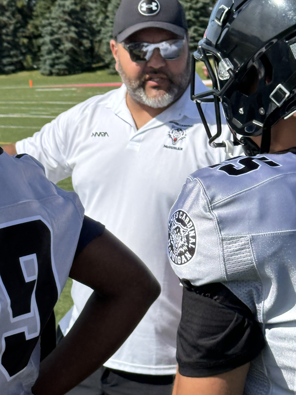 A football coach