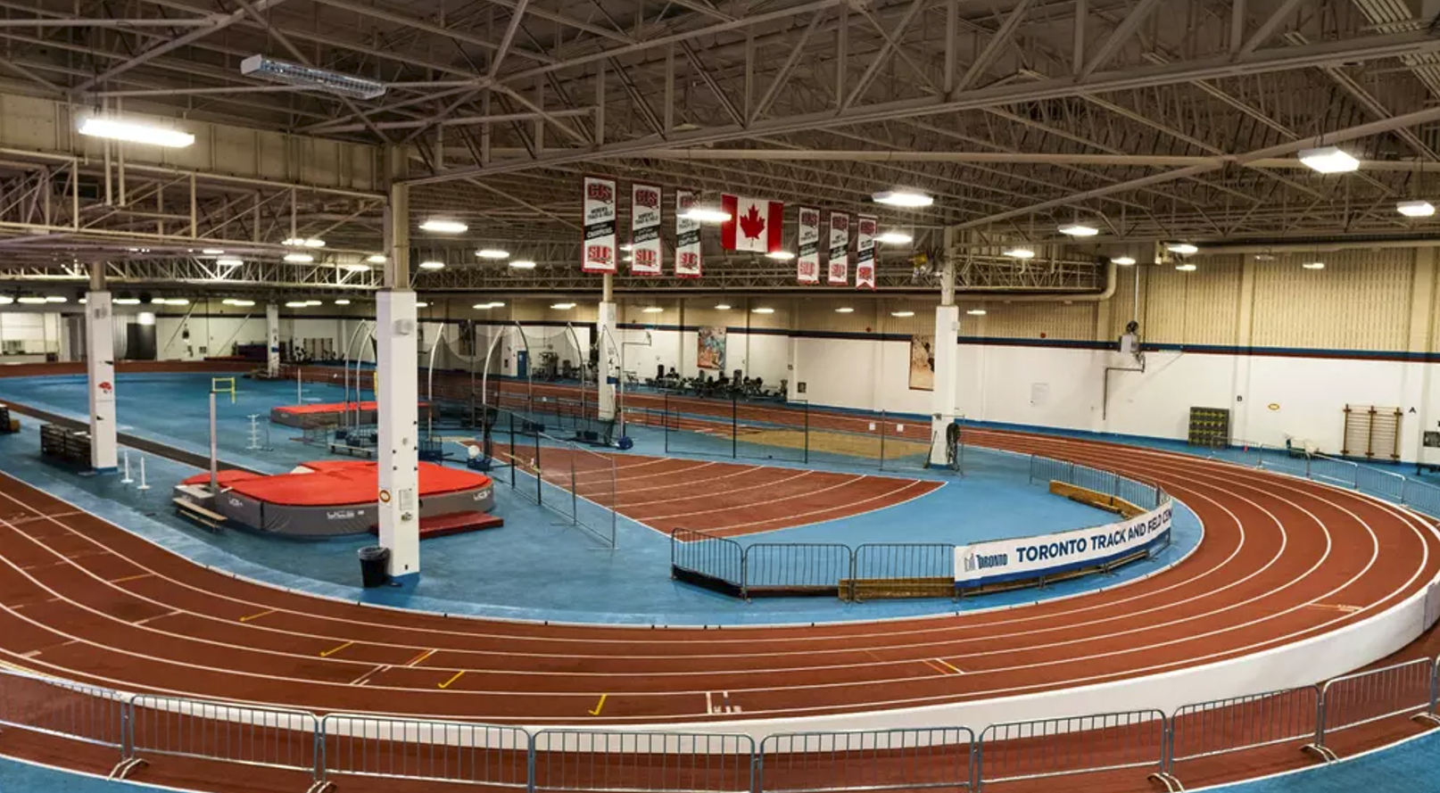 An indoor track