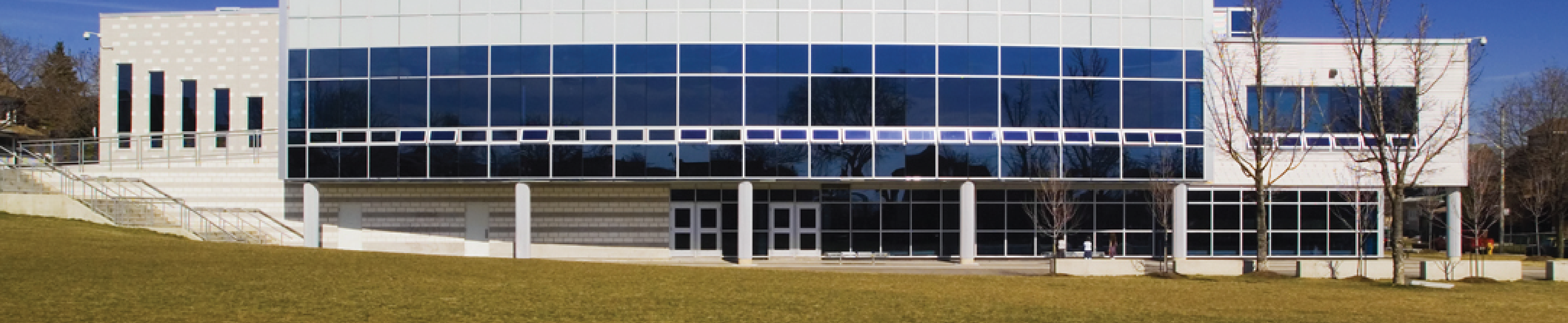 The front of the Loretto College School building.