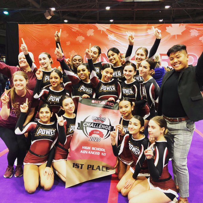 Cheer Ontario Cup Champions