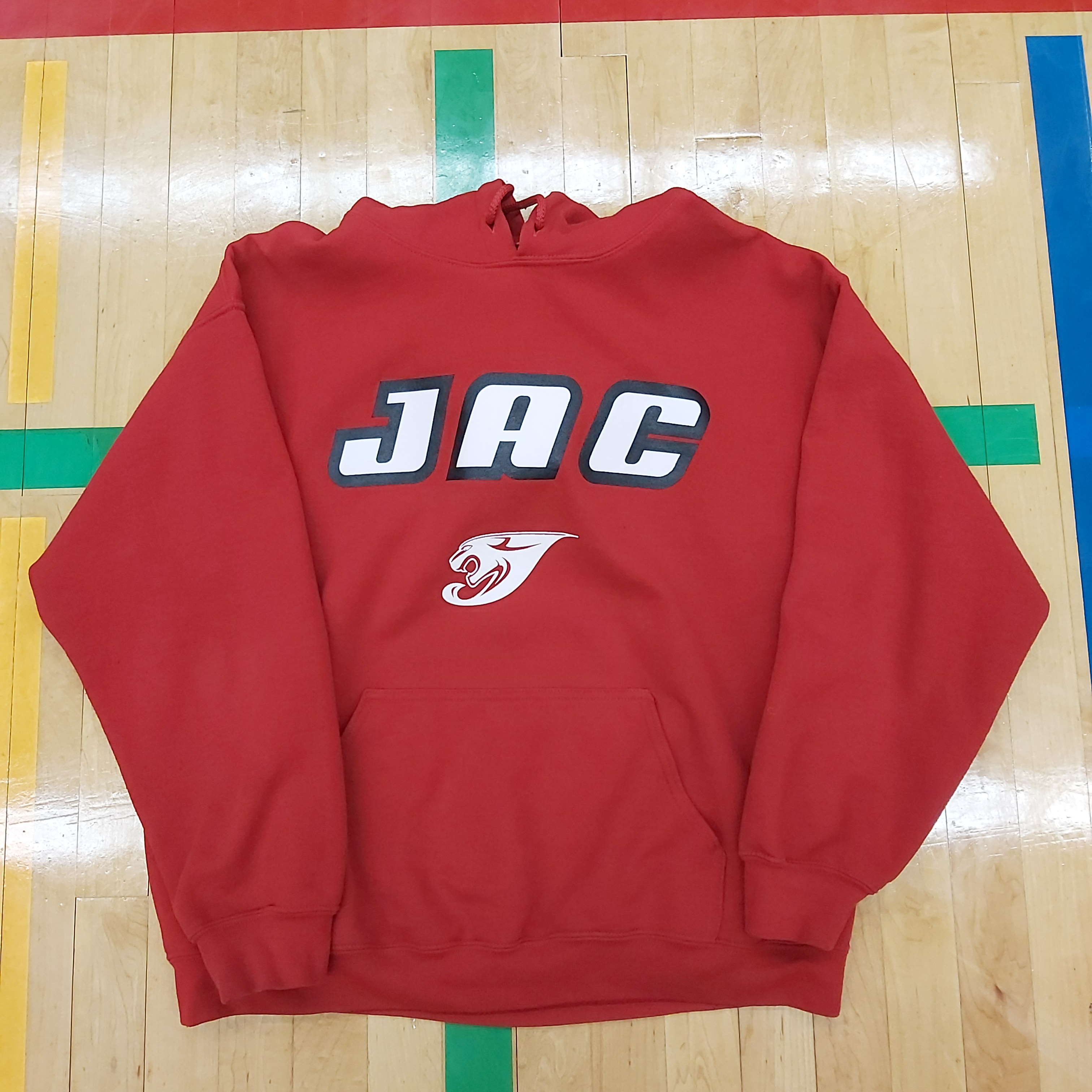 MPJ Athletic Council red hoodie