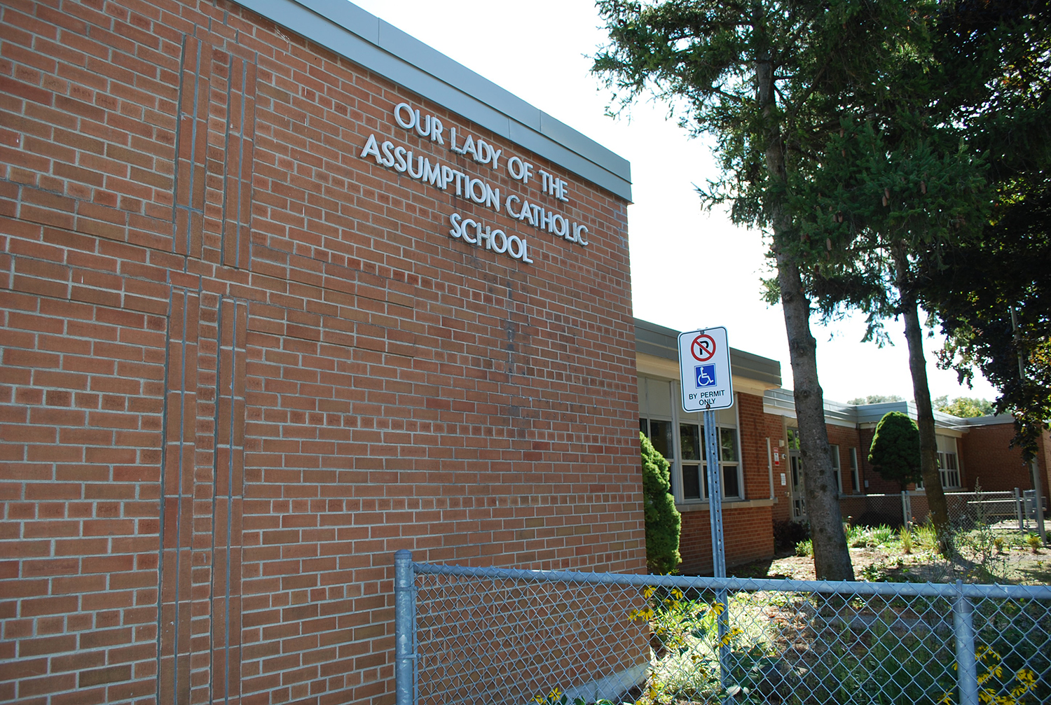 Photo of the school building.