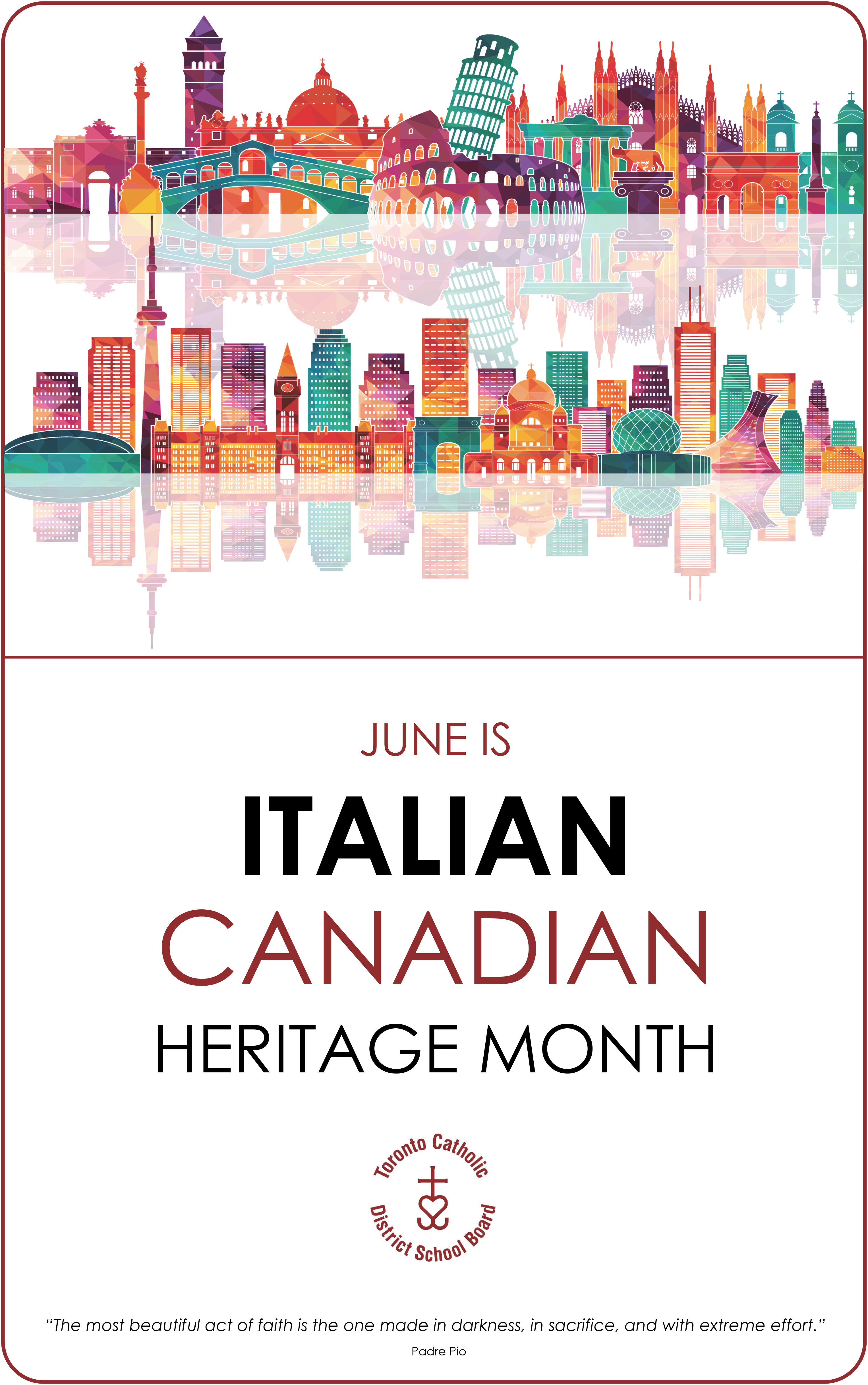 June is Italian Canadian Heritage Month