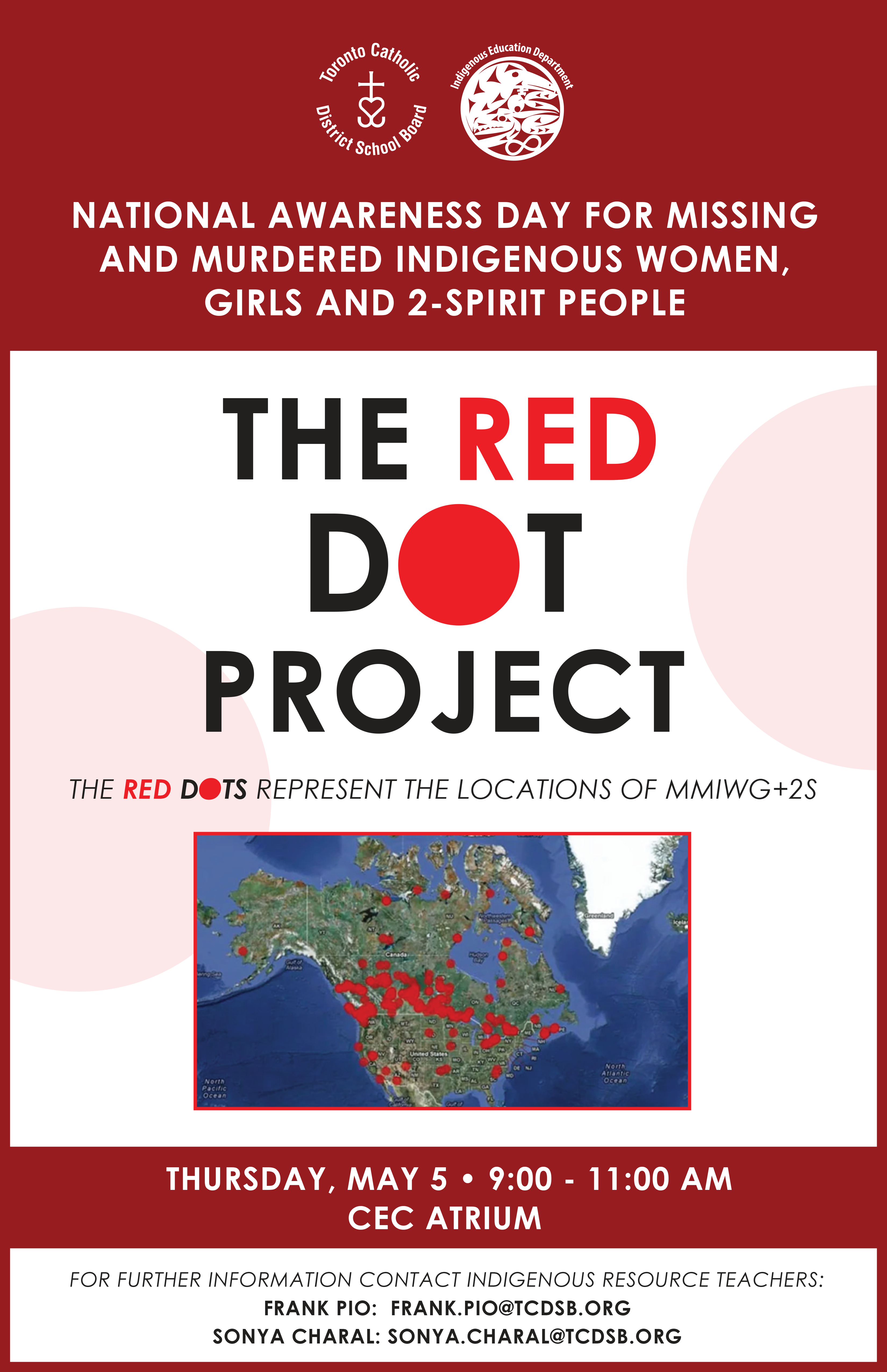 The Red Dot Project flyer